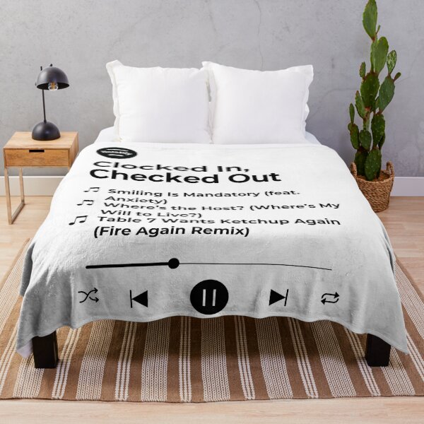 Item preview, Clocked In, Checked Out designed and sold by Relatify.
