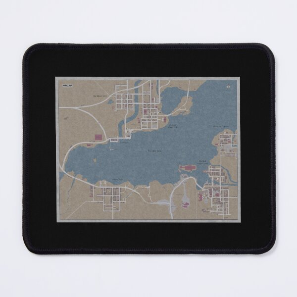 Item preview, [HD] Silent Hill Full Map designed and sold by DeviantMerch.
