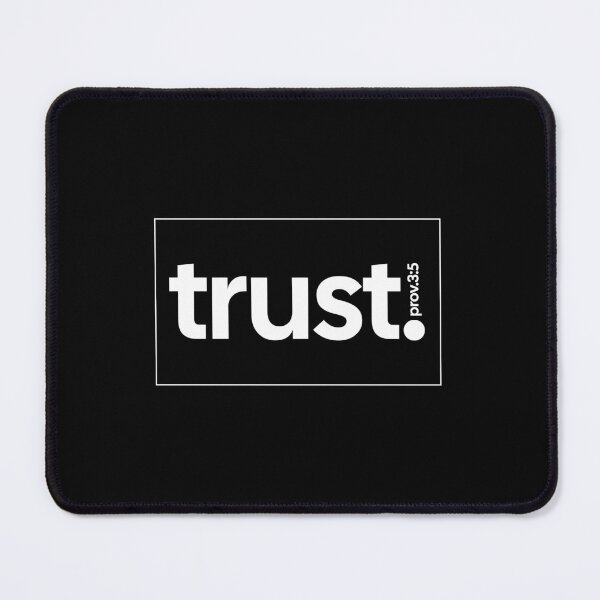 Item preview, Minimalist "Trust" with Proverbs 3:5 Reference designed and sold by EFFATA-ONLINE.