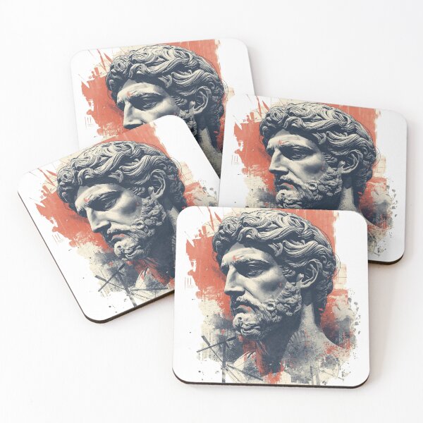 Item preview, Stoic Philosopher – Vintage Graffiti Bust Art designed and sold by Maciek0.