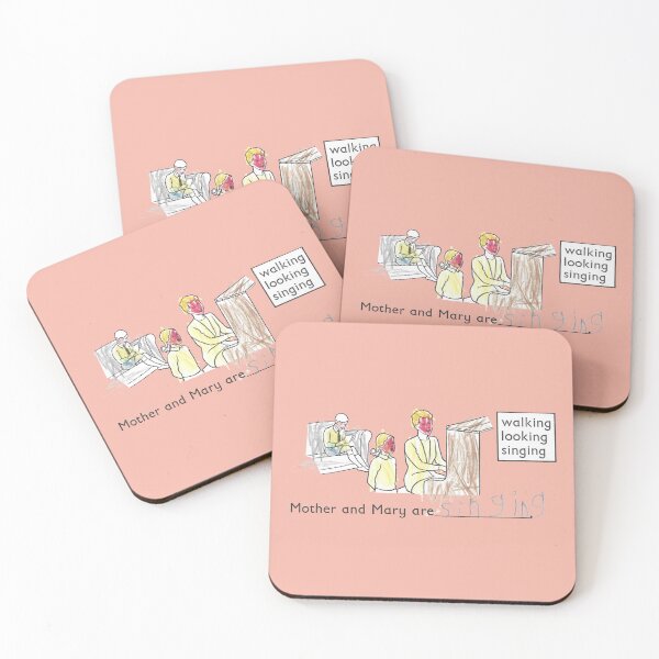 Item preview, Read, Write and Draw - Mother And Mary Are Singing -  designed and sold by waltzermitty.