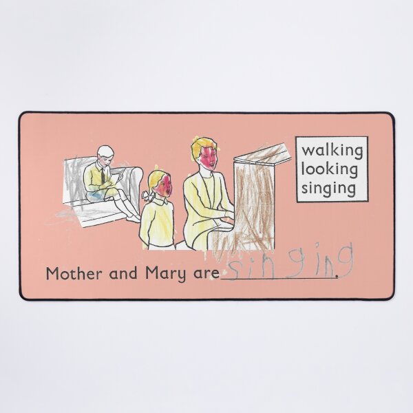 Item preview, Read, Write and Draw - Mother And Mary Are Singing - designed and sold by waltzermitty.