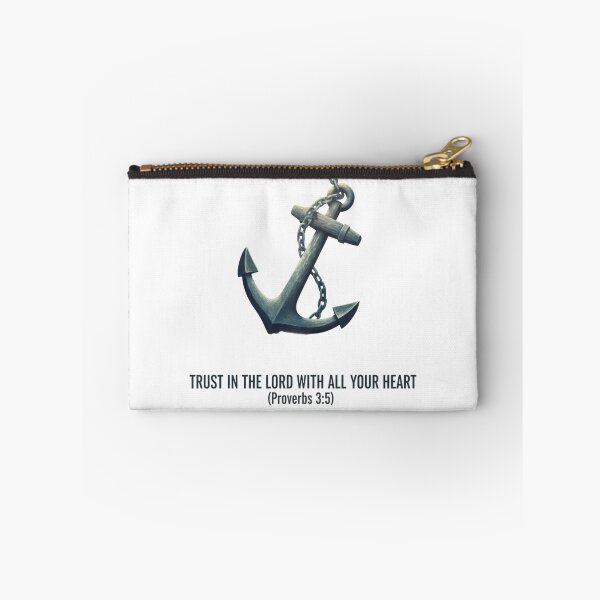 Item preview, Trust in the Lord Proverbs 3:5 Anchor of Faith Christian Design. designed and sold by loveandlightrb.