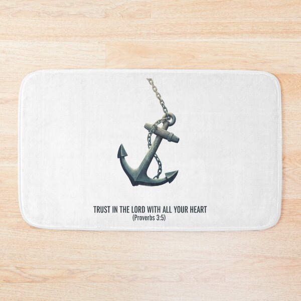 Item preview, Trust in the Lord Proverbs 3:5 Anchor of Faith Christian Design. designed and sold by loveandlightrb.