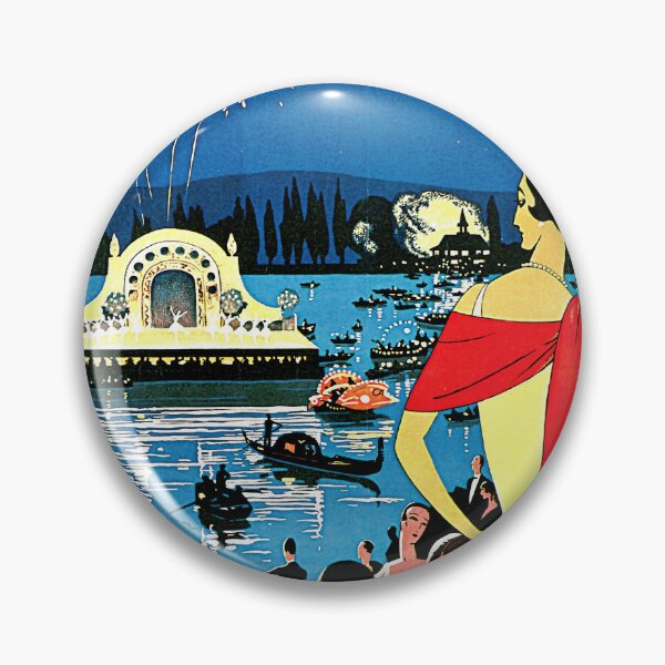 Item preview, Vintage Art Deco Poster | Vichy Travel Print | Roger Broders French Spa Town | Elegant 1920s Style Wall Art & Home Decor designed and sold by artofuniverse.