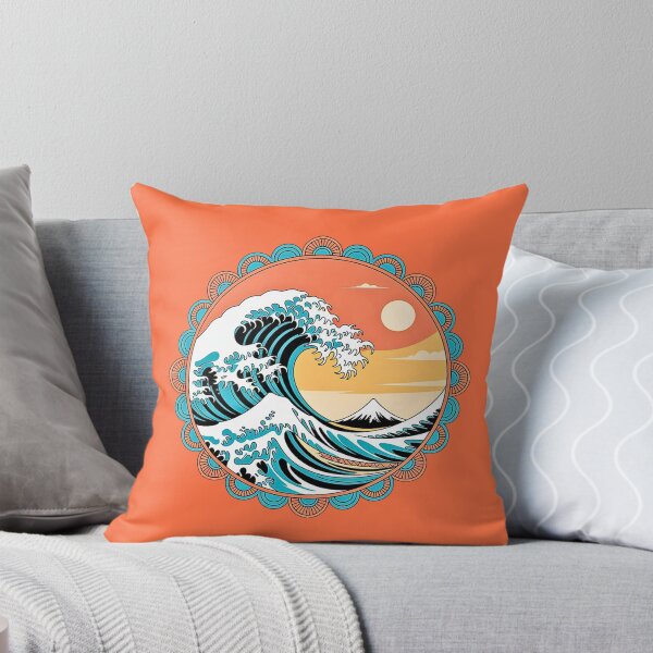 Item preview, Mandala Ocean Wave Circle designed and sold by VibrArtco.