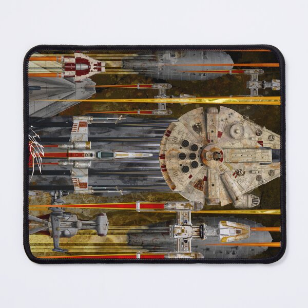 Item preview, Rebellion Fleet Horizontal for Playmats, mousepads, masks etc designed and sold by Nigel Sade.