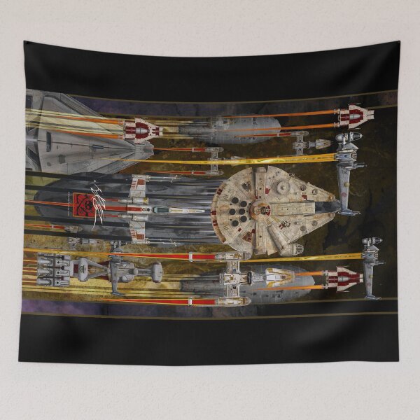 Item preview, Rebellion Fleet Horizontal for Playmats, mousepads, masks etc designed and sold by Nigel Sade.