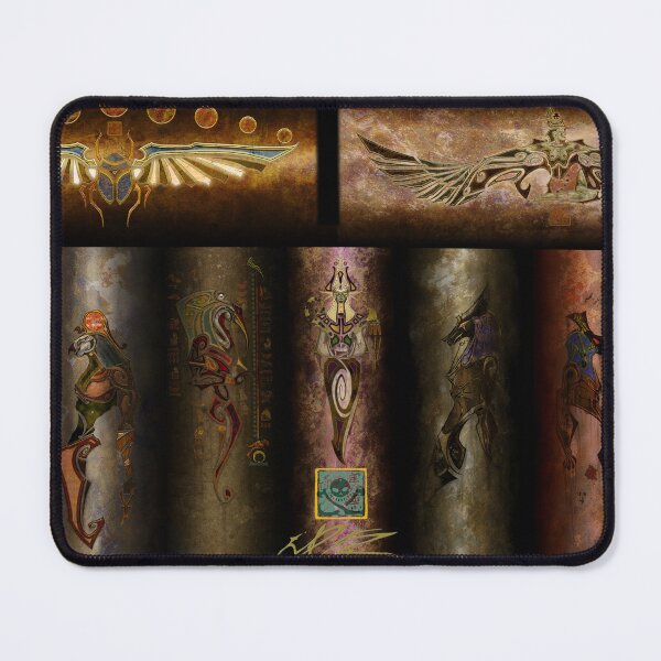 Item preview, Egyptian Playmat 2023 Horizontal Print designed and sold by Nigel Sade.