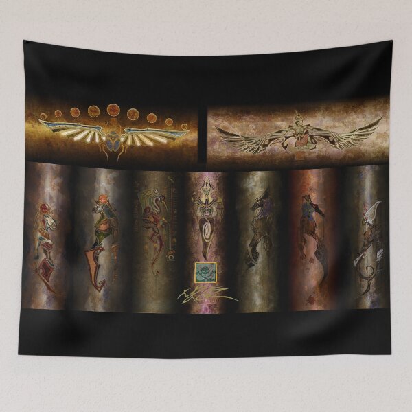 Item preview, Egyptian Playmat 2023 Horizontal Print designed and sold by Nigel Sade.