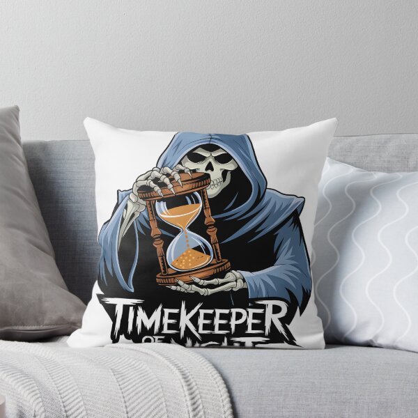 Item preview, Timekeeper of the Night – Grim Reaper Halloween Design designed and sold by TakeOnline247.
