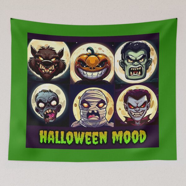 Item preview, Halloween Mood Aesthetic Shirt - Spooky Season Vibes Design for October Atmosphere & Fall Goth Tee 3 designed and sold by ONIX23.