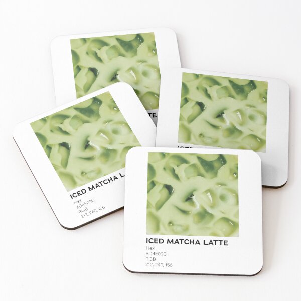 Item preview, Iced Matcha Latte Pantone RGB Color Swatch  designed and sold by emiliapapaya.