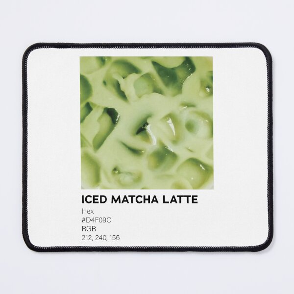 Item preview, Iced Matcha Latte Pantone RGB Color Swatch designed and sold by emiliapapaya.