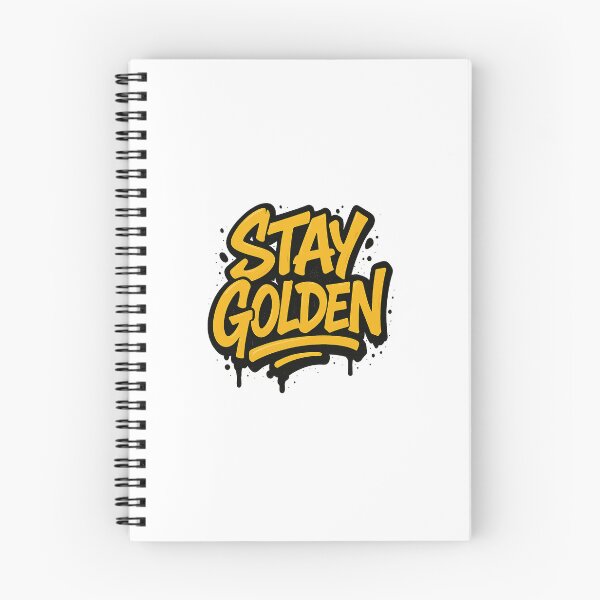 Item preview, Stay Golden Graffiti Drip – Street Art Typography designed and sold by BoldApparel.