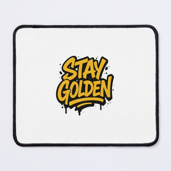 Item preview, Stay Golden Graffiti Drip – Street Art Typography designed and sold by BoldApparel.