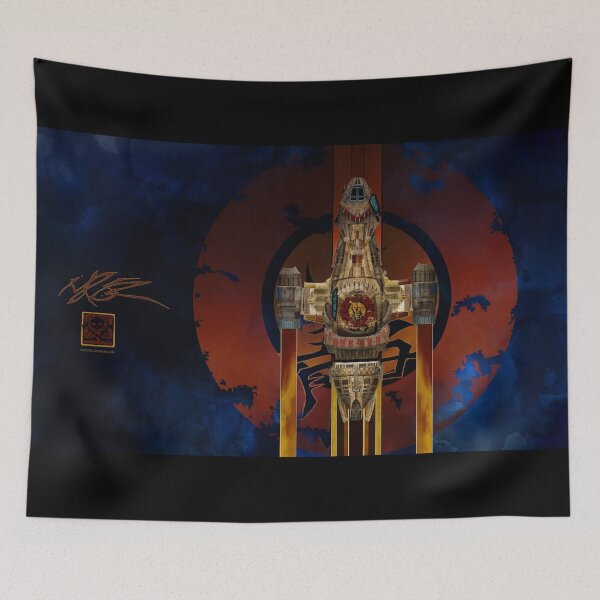 Item preview, Im a Leaf On The Wind Horizontal for Playmats, mousepads, masks etc designed and sold by Nigel Sade.