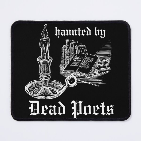 Item preview, Haunted by Dead Poets Books and Candle designed and sold by Seeshellspace Designs.