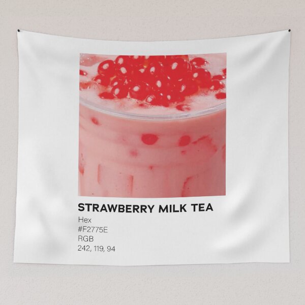 Item preview, Strawberry Milk Tea Pantone RGB Color Swatch  designed and sold by emiliapapaya.