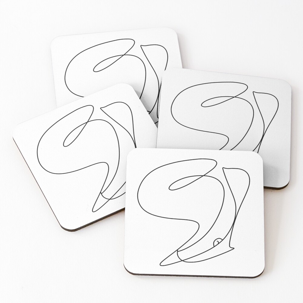 Item preview, Coasters (Set of 4) designed and sold by Designhand.