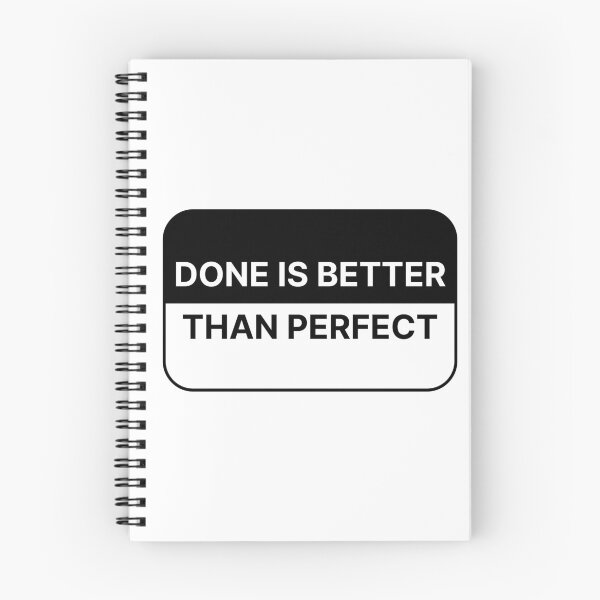 Item preview, Done is better than perfect designed and sold by Jiben44.