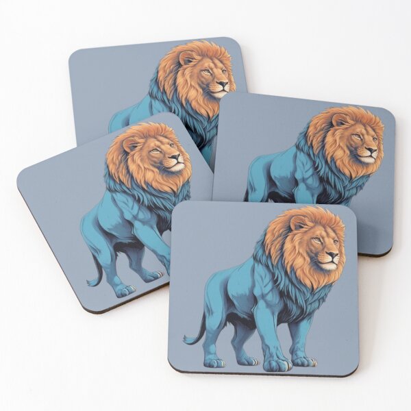 Item preview, Blue Mighty Lion designed and sold by PierreAlbijanic.