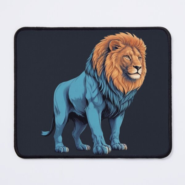 Item preview, Blue Mighty Lion designed and sold by PierreAlbijanic.