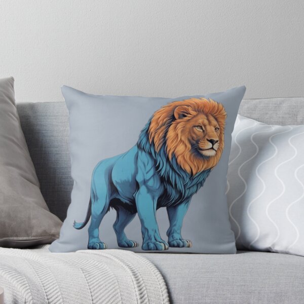 Item preview, Blue Mighty Lion designed and sold by PierreAlbijanic.