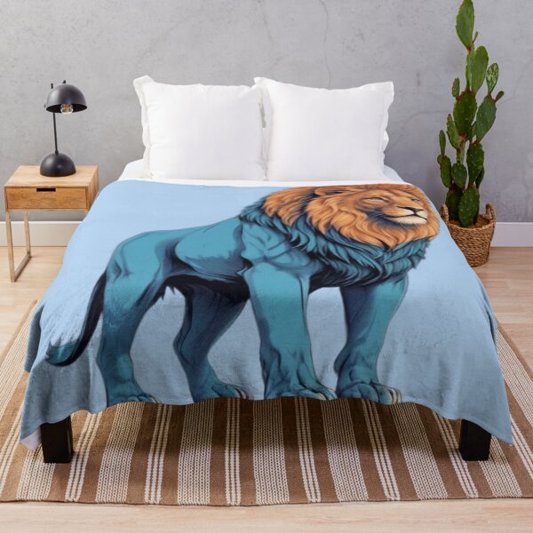 Item preview, Blue Mighty Lion designed and sold by PierreAlbijanic.