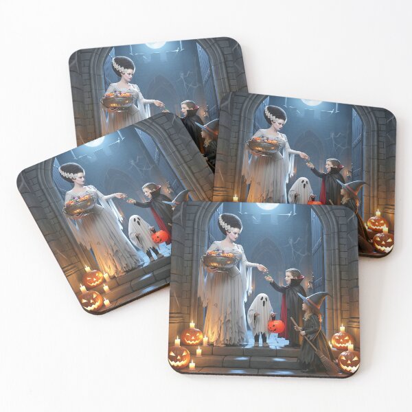 Item preview, Trick or treating with the Bride designed and sold by Digital Dream Art.