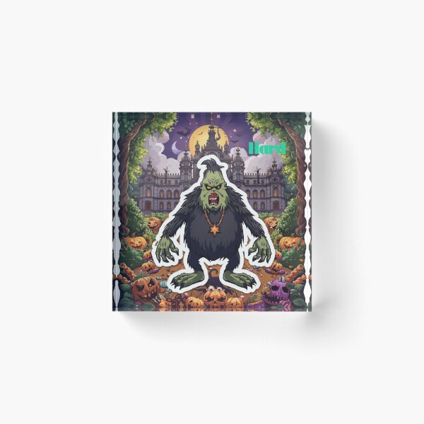 Item preview,  Moonlit monster artwork designed and sold by Jacsss2.