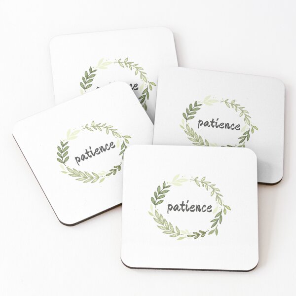 Item preview, "Patience" Botanical Wreath Design designed and sold by EFFATA-ONLINE.