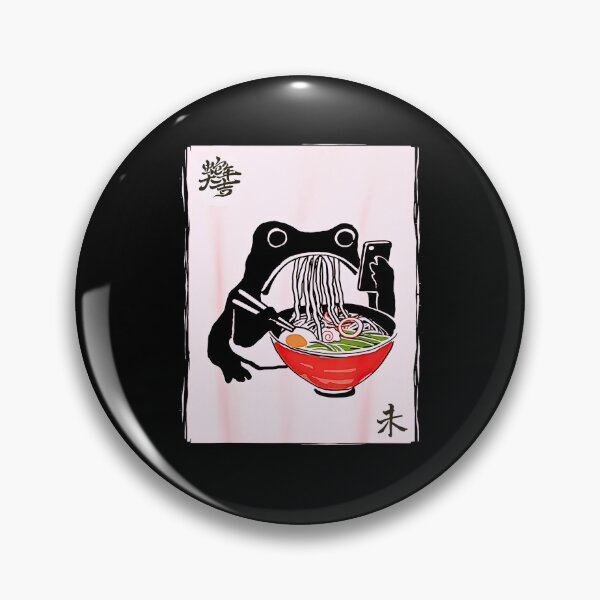 Item preview, Funny Frog Ramen Graphic Tee Japanese Kawaii Anime Frog  designed and sold by FerminVigo.