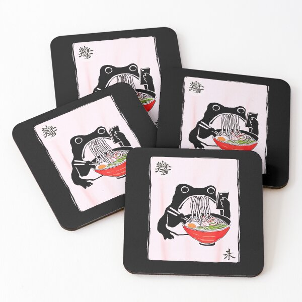 Item preview, Funny Frog Ramen Graphic Tee Japanese Kawaii Anime Frog  designed and sold by FerminVigo.