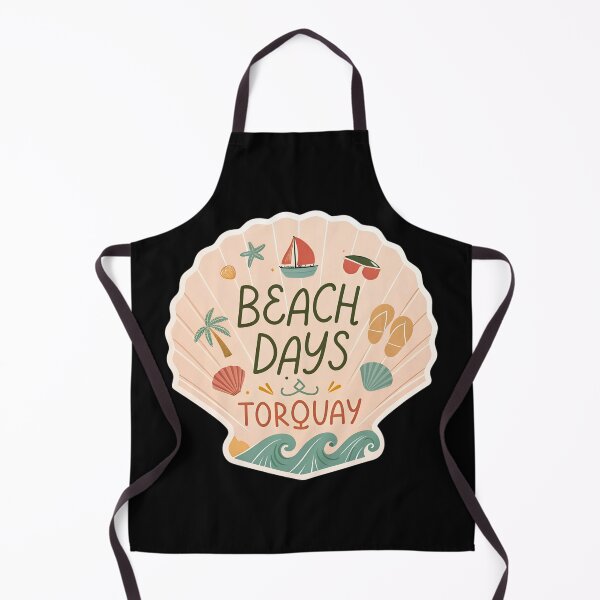 Item preview, Beach Days in Torquay  – Cute Pastel Beach Quote Design for Laptops & Water Bottles designed and sold by VividOrganica.