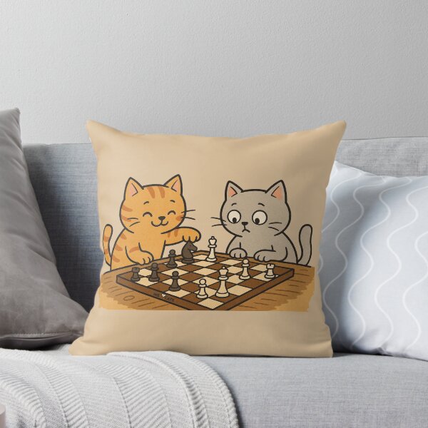 Item preview, Cats Having a Chess Match! designed and sold by WeLoveCatss.