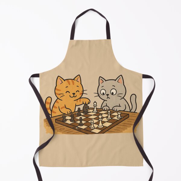 Item preview, Cats Having a Chess Match! designed and sold by WeLoveCatss.