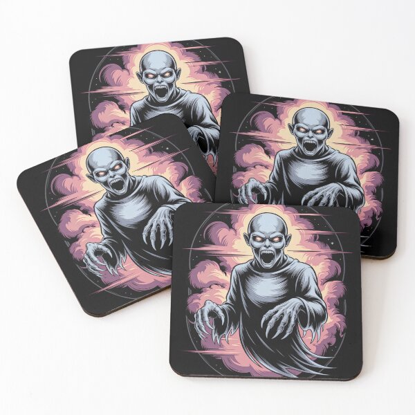 Item preview, Scary Space Ghost Horror - Creepy Monster Surrounded by Cosmic Clouds - Halloween Horror designed and sold by YourSocialBae.