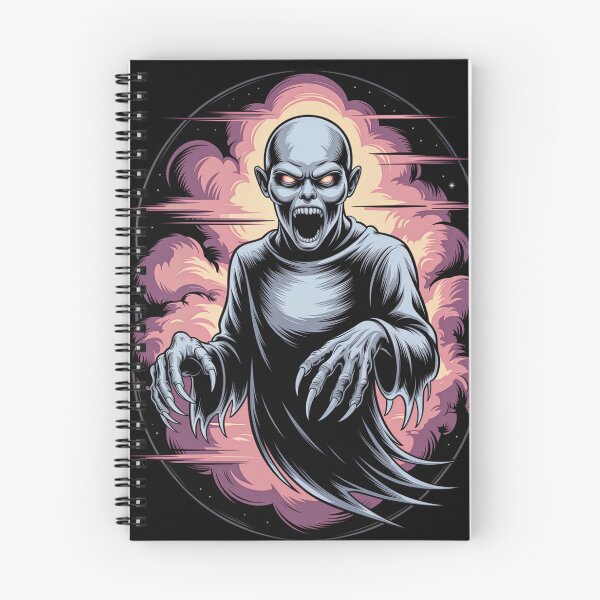 Item preview, Scary Space Ghost Horror - Creepy Monster Surrounded by Cosmic Clouds - Halloween Horror designed and sold by YourSocialBae.