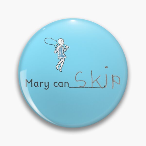 Item preview, Read, Write and Draw - Mary Can Skip -  designed and sold by waltzermitty.