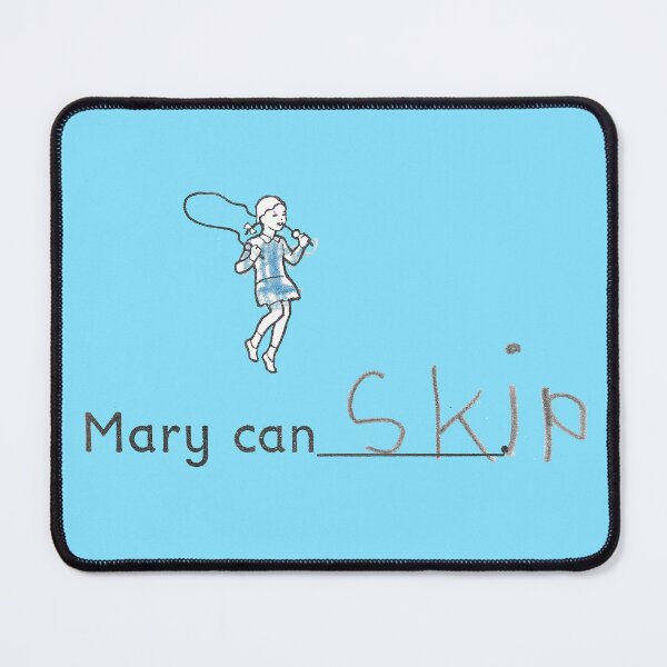 Item preview, Read, Write and Draw - Mary Can Skip -  designed and sold by waltzermitty.