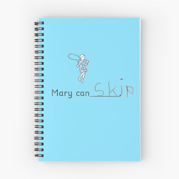 Item preview, Read, Write and Draw - Mary Can Skip -  designed and sold by waltzermitty.