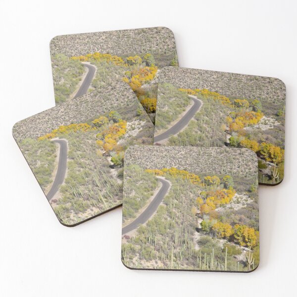 Item preview, Árboles de otoño y cactus saguaro designed and sold by simonjayphotos.