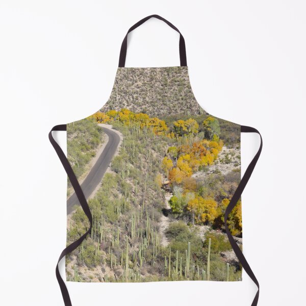 Item preview, Fall Trees And Saguaro Cacti designed and sold by simonjayphotos.