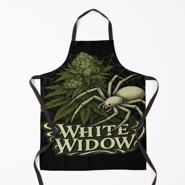 Item preview, White Widow – Cannabis Art with Spider & Style designed and sold by BlueB420.