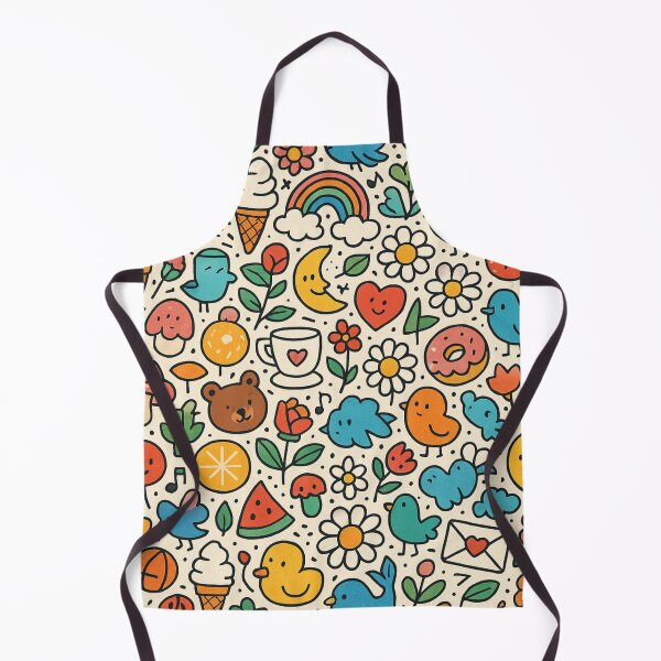 Item preview, Whimsical Chaos – Vibrant Doodle All-Over Print designed and sold by getpressedshirt.