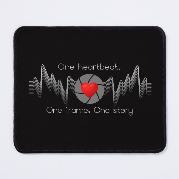 Item preview, One heartbeat, one frame, one story designed and sold by PixelstoPress.