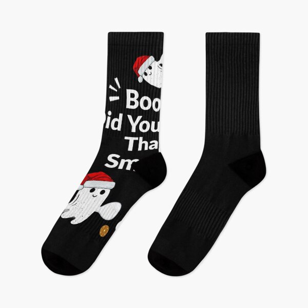 Item preview, Funny Pickleball Ghosts with Santa Hats | Boo! Did You Feel That Smash? | Halloween Christmas Crossover Design designed and sold by Ninopic Creations.