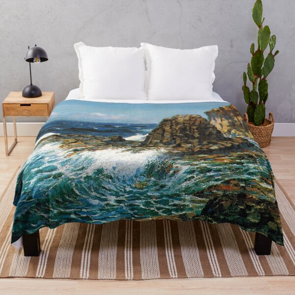 Item preview, Cliffs on Offshore Island designed and sold by tomorrowsart.