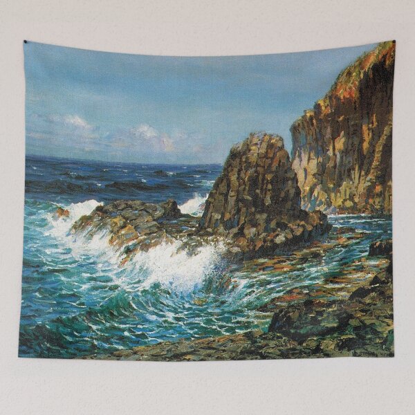 Item preview, Cliffs on Offshore Island designed and sold by tomorrowsart.